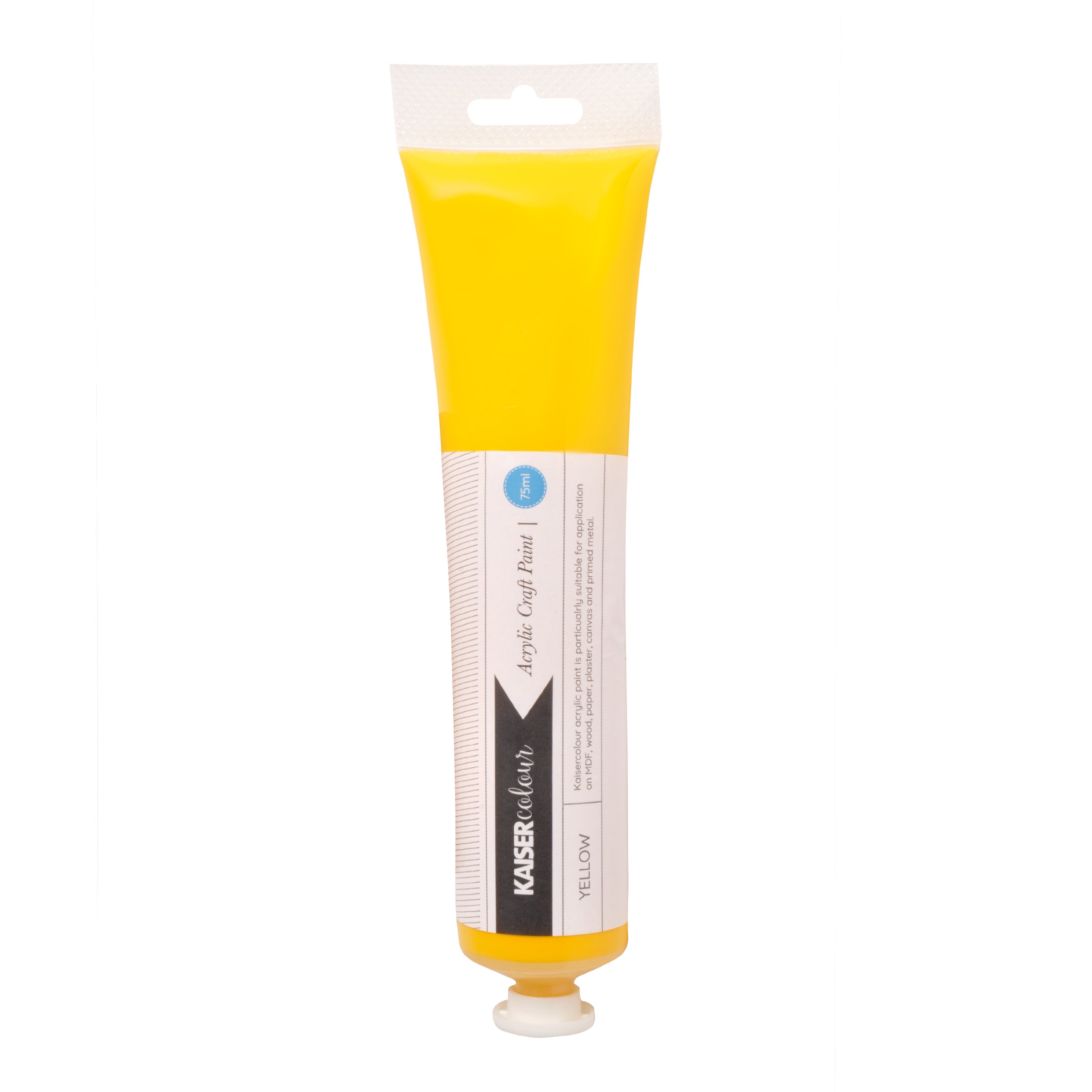 Kaisercolour Acrylic Craft Paint - YELLOW